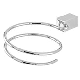 PORTASCIUGACAPELLI DA PARETE IN ACCIAIO CROMATO MODELLO UNICA